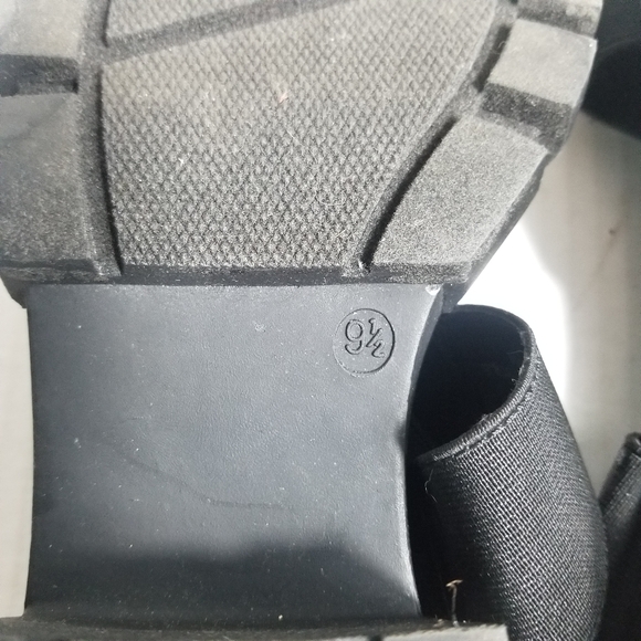 MADDEN GIRL WOMEN'S BLACK CHUNKY HEEL SANDALS SIZE 9.5 - Picture 4 of 16